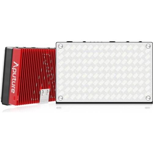 Aputure Amaran AL-MX Small Pro LED On-Camera Video Light TLCI/CRI 95 2800-6500K Metal Pocket-Sized Light with Built in Battery