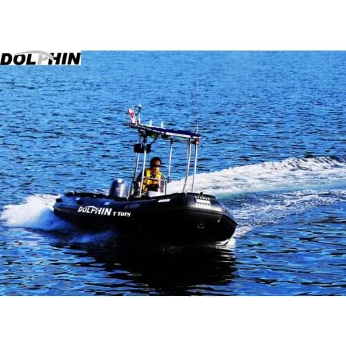 Q'ty Limited! Dolphin Pro T Top - Small Medium Size Boat Navy Blue Strap Canopy