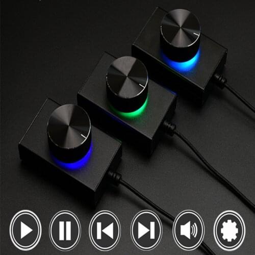 USB computer volume Regulating adjusting audio volume controller PC speaker controller line controller