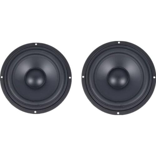 2Pcs 4/5/6.5 Inch Woofer Audio Speaker Auxiliary Bass Horn Passive Radiator Booster Bass Vibration Plate Vibrating Speaker