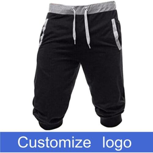 2021 New Fashion Summer Shorts Men Casual Beach Shorts Male Sport Jogging Gym Shorts Customize Logo