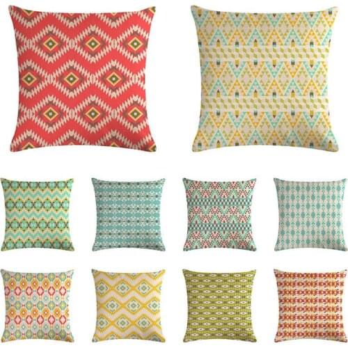 45cmx45cm Cushion Cover Geometric Pillow Case Kids Room Decorative Throw Pillow Cover for Sofa Bedroom decorative pillows ZY1223
