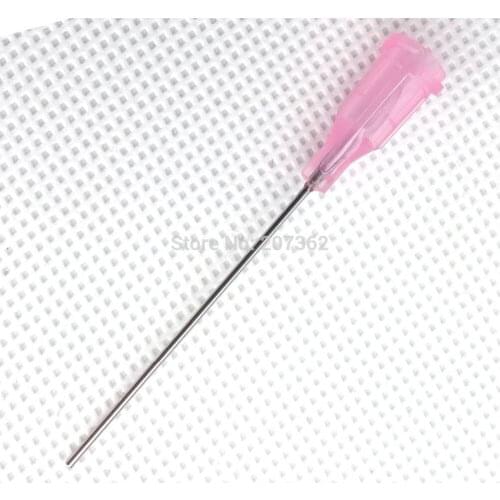 50pk 20gauge 11/2-inch Blunt Needle Dispense Tip ,Glue Dispensing Needle