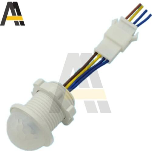 AC 110V 220V Infrared PIR Probe 40W LED Body Motion Sensor Infrared Induction Switch Automatic LED Light Lamp Controller Switch