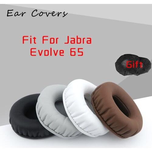 Ear Covers Earpads For Jabra Evolve 65 Headphone Replacement Earpad