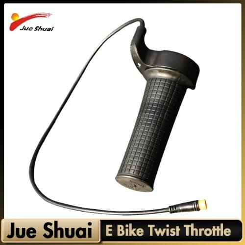 Electric Bicycle Twist Throttle 24V 36V 48V Gas knob for powerful Electric Bike Scooter Ebike Gas Griff Electric Bicycle Handle