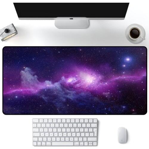 Purple Black Mouse Pad Planet Stars Carpet Venus Balls Game Mats for Table Slipmat Gamer Xxl Table Mats Set Mouse Mat Xxl Gaming