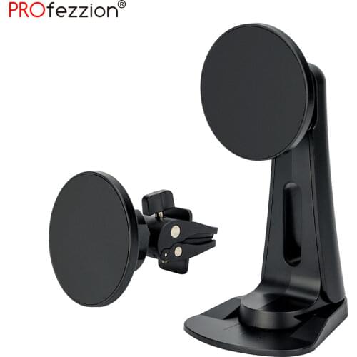 Magnetic Smartphone Holder Mount Stand in Car for iPhone 12 /12 mini /12 pro /12 pro max & Other Devices with MagSafe Function