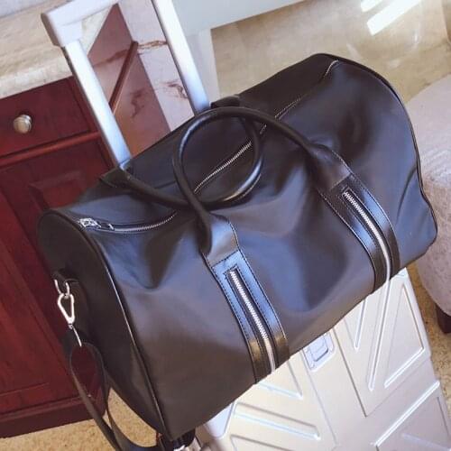 New hand luggage bag female short-distance travel bag fitness waterproof bag boarding bag mens duffel bag big bag