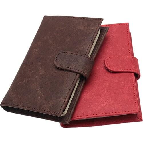 2019New Passport cover case Buckle casual passport cover Built in RFID Blocking Protect personal information