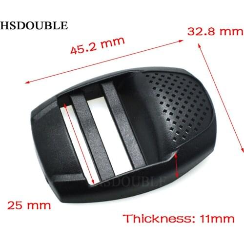 1"(26mm) Webbing Plastic Ladder Lock Slider Buckle for Backpack Straps