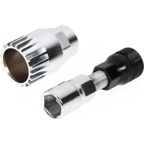 Wrench Remover Steel Bike Crank Extractor Bottom Bracket Remover Bicycle Repair Tool for Outdoor Bike Parts Accessories