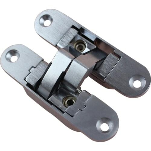 Concealed interior doors 180 ° wooden gate hinge bearing 60 Kg capacity door hinge