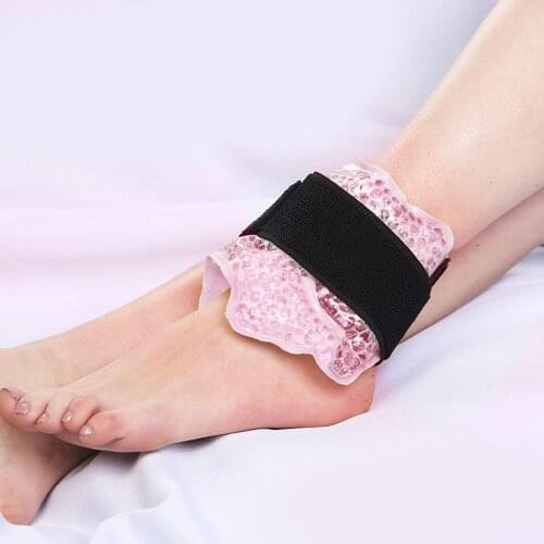 Ankle Ice Heat Pack Reusable Hot Cold Compress Foot Ice Wrap Hot Cold Pack Gel Pack Ankle Wrap Ice Therapy Brace Dropshipping
