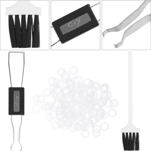 1 set of Keyboard Cleaning Tool Cleaning Kit Keyboard Cap Remover with O-rings