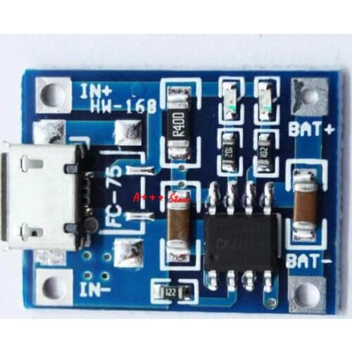 10pcs TP4056 1A Lipo Battery Charging Board Charger Module lithium battery DIY MICRO Port Mike USB Hot sale