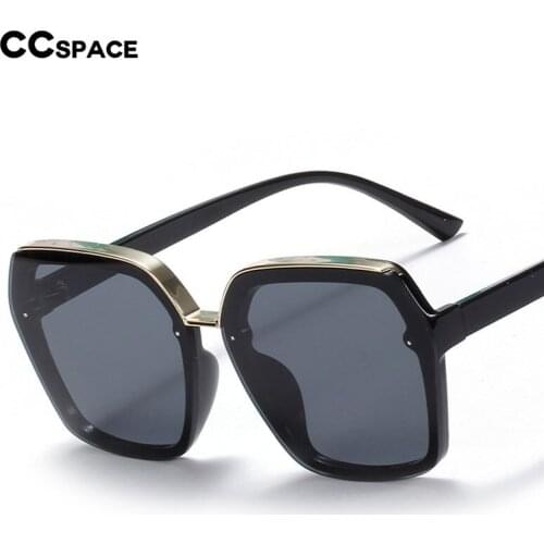 49229 Square Big Frame Sunglasses Men Women Fashion Shades UV400 Vintage Glasses