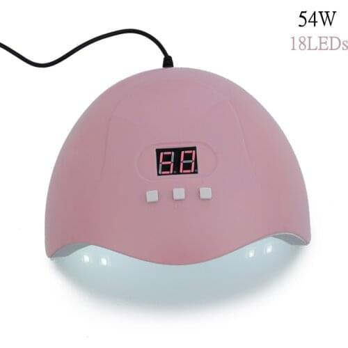 36W Nail Dryer Machine Portable 18 Pcs LEDs UV LED Manicure Lamp Nails USB Cable Home Use Nail Lamp Auto Sensor For Drying Nails
