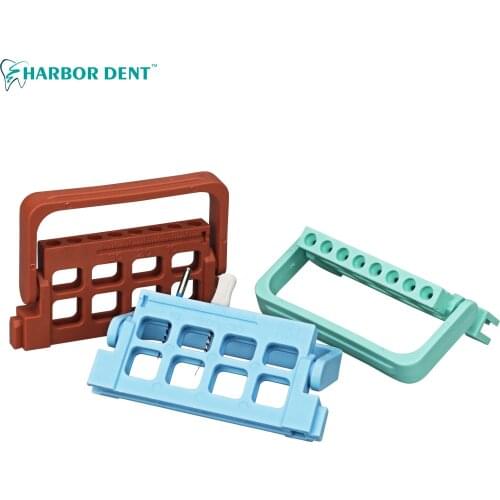 8 hole Dental Endo Files Measuring Autoclavable Endodontic Block With Root Canal Needles Ruler Oral