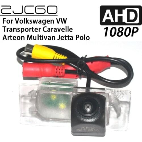 ZJCGO Car Rear View Reverse Backup Parking Reversing Camera for Volkswagen VW Transporter Caravelle Arteon Multivan Jetta Polo