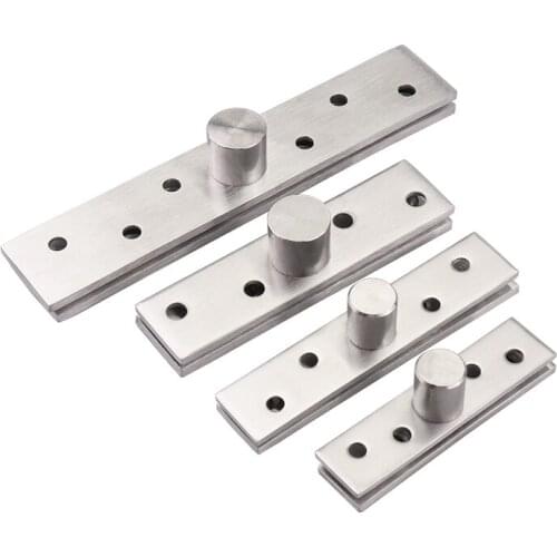 Free shipping Stainless steel rotary shaft doors revolving door hinge 360 degrees invisible door hinge household hardware part