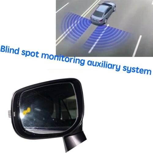 Car BSD BSM BSA Blind Area Spot Warning Drive Mirror Rear Radar Detection System For Subaru Outback 2009~2019