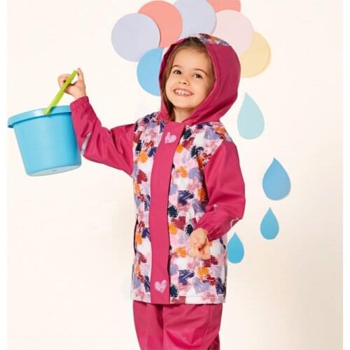 2018 Girl Jacket Children Outerwear Kids PU Leather Plus Velvet Winter Raincoats Poncho Waterproof Windproof Outdoor Warm Jacket
