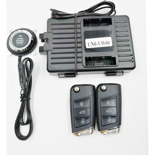 For 2015-2017 Volkswagen Golf 6 Car Add Push to Start Stop Remote Key Start Stop Keyless Go System Mobilephone APP Control