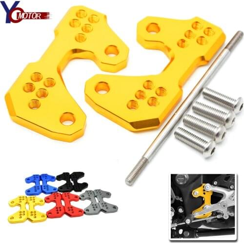 For yamaha YZF-R3 yzfr3 YZF R3 R25 mt03 mt 03 mt-03 2015 2016 CNC Aluminum Motorcycle Rearset Base Foot Pegs Rear motorcycle