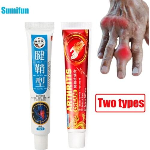 Two Types of Tenosynovitis Cream Arthritis Ointment Hand Wrist Thumb Finger Toe Joints Mouse Hand Relief Tendon Treatment Care