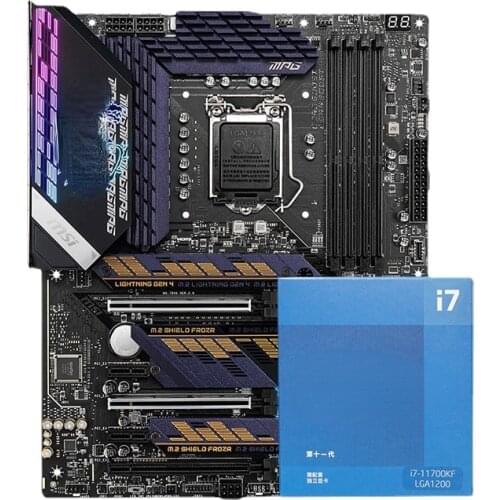 I7 11700kf/11700K Boxed Z590 CPU Motherboard Set 10700