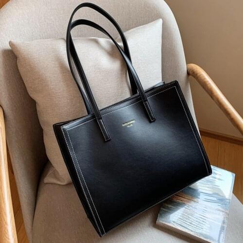 Fashion Large Capacity Soft Leather Ladies Tote Bag Purses and Handbags Luxury Designer 2021 High Quality Ladies Shoulder Bag