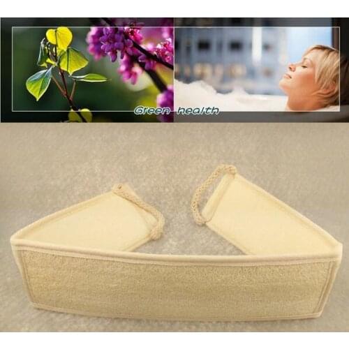 50pcs Unisex Soft Exfoliating Loofah Shower Bath Back Brush Strap Massage Spa Scrubber Sponge Body Brush Skin Health Cleaning