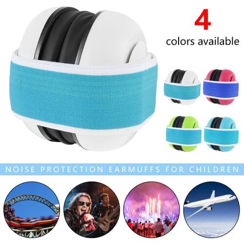Baby Noise Reduction Headphones Kids Ear Muffs Loud Cancelling Hearing Safety for Children up to 0-3 Years Old