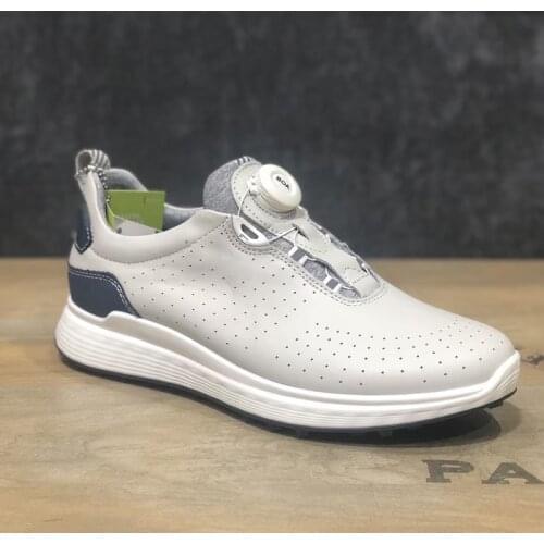 Golf Shoes Mens Genuine Leather Outdoor Sports Shoes Comfortable Anti-Slip Golf Sneakers Size 39-44