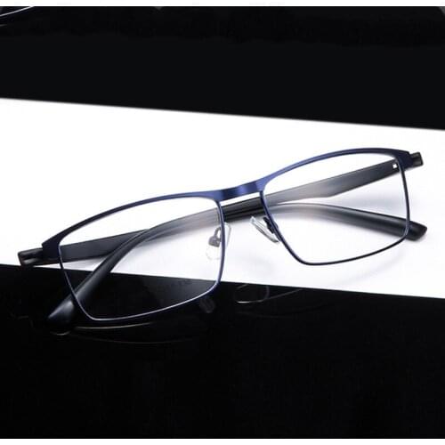 Spectacle Frame Men Eyeglasses Nerd Computer Optical Transparent Clear Lens Eye Glasses Frame For Male Eyewear 9808
