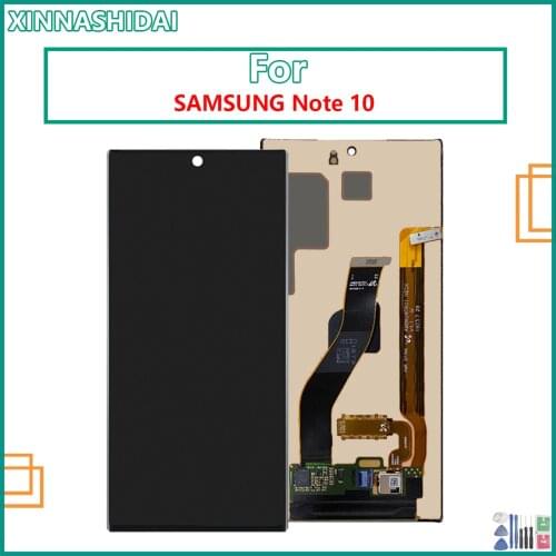 LCD Display For Samsung Galaxy Note 10 Lcd N970F N9700 LCD Display Touch Screen Replacement with Frame