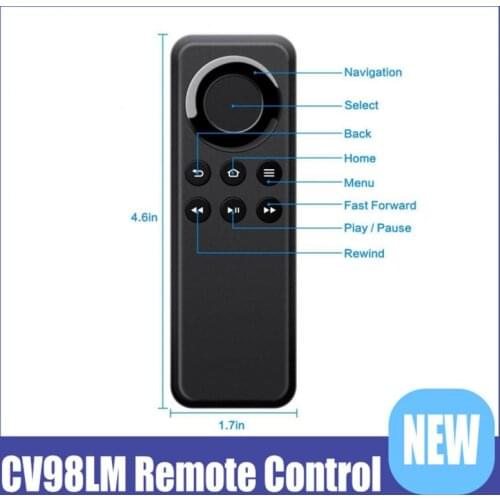 Remote Control For Amazon Fire TV Stick Remote Control CV98LM Replacement Bluetooth-compatible TV Box For Amazon Fire TV Box