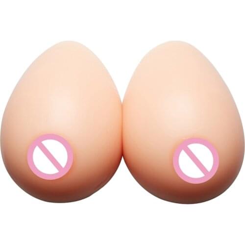 Realistic Fake Boobs Self Adhesive Silicone Breast Forms Crossdresser Shemale Transgender Drag Queen