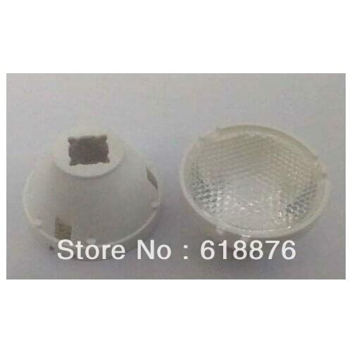 Free shipping 5pcs 60 Degree 21mm Reflector Collimator LED Lens For Cree T6 U2 XML XM-L LED