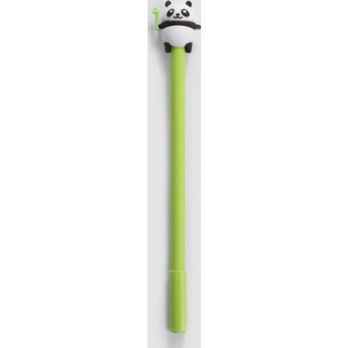 South Korea Stationery Cute Cartoon Panda Pen Creative Plastic Water Pen 0.5mm Black Pen Student Supplies Wholesale