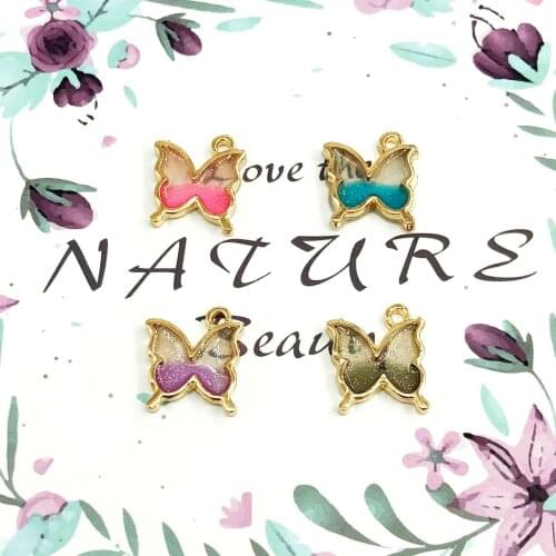 10pcs Enamel Bear paw DIY alloy cat claw jewelry headwear earrings pendant accessories Korean fashion trend explosion models