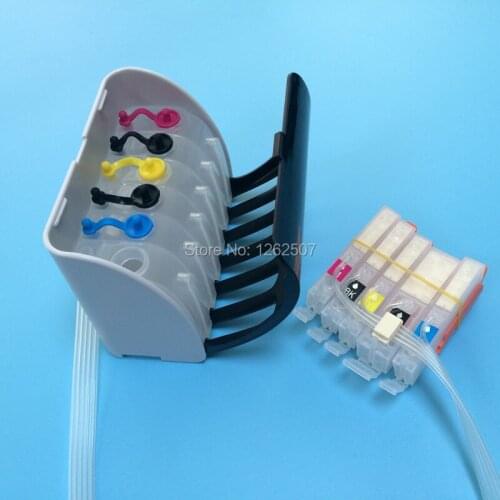 5Colors PGI-550 CLI-551 550 551 PGI550 CLI551 Bulk Ciss ink system For Canon IP7250 MG5450 MX 925 MX 725 Printers With Arc chip