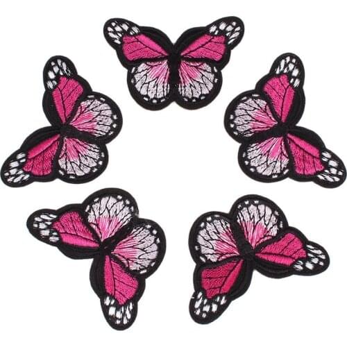 6pcs/lot DIY Clothes Patches Iron On Embroidery Animal Stickers Handmade Jeans Backpack Shoes Garments Patch Fabric Appliques