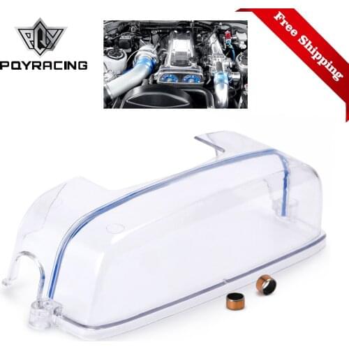 Free Shipping Turbo Cam Pulley Timing Belt Cover Clear For 2JZ Toyota Supra Aristo JZZ31 JZA80 JZS147 JZX91 Lexus SC300 IS300