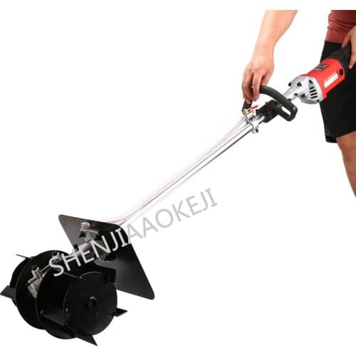 Multifunctional mixer 1580W Home construction cement electric mixer Hand push feed mortar concrete mixer 600-3000r/min 50/60HZ