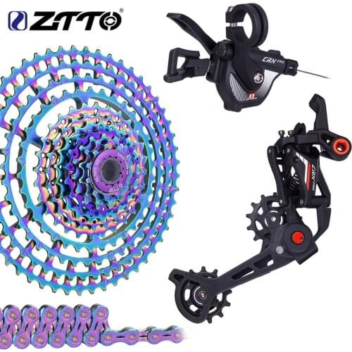 ZTTO 11 Speed MTB Shifter Group Set Mountain Bike 1*11S Long Cage 11speed Bicycle rear Derailleur Cassette and Chain