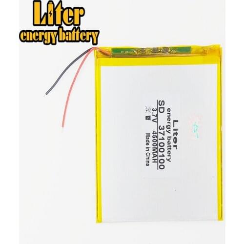 Polymer battery capacity Tablet PC 37100100 3.7 * 100 * 100 4500mah Other types of batteries