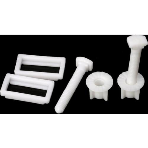 1 Pair Toilet Seat Hinge Bolts Screw Fixing Fitting Kit Toilet Seat Repair Tool