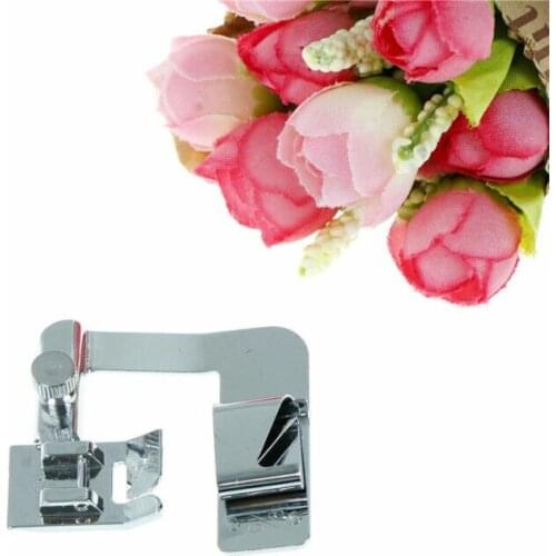 1pcs 6/8 inch hem foot Domestic Sewing Machine Foot Presser Foot Rolled Hem Feet For Brother Singer Sewing